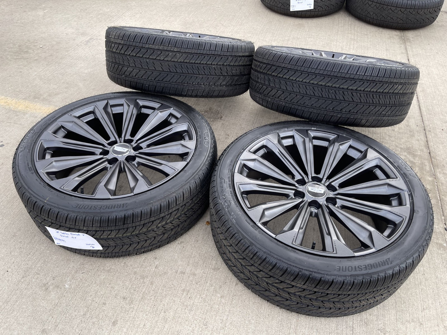 24" Cadillac Escalade V OEM wheels rims tires 2022 2023 2024 2025 2026 NEW