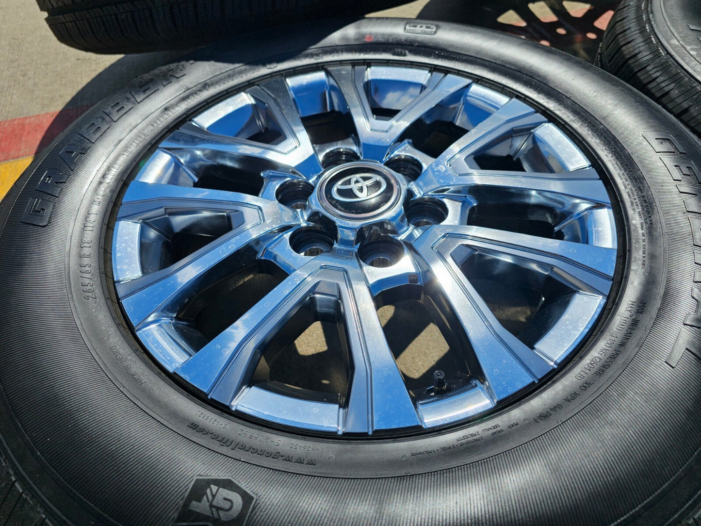 18" Toyota Tacoma LIMITED OEM chrome wheels rims 4260 4Runner 2024 2025 2026 NEW