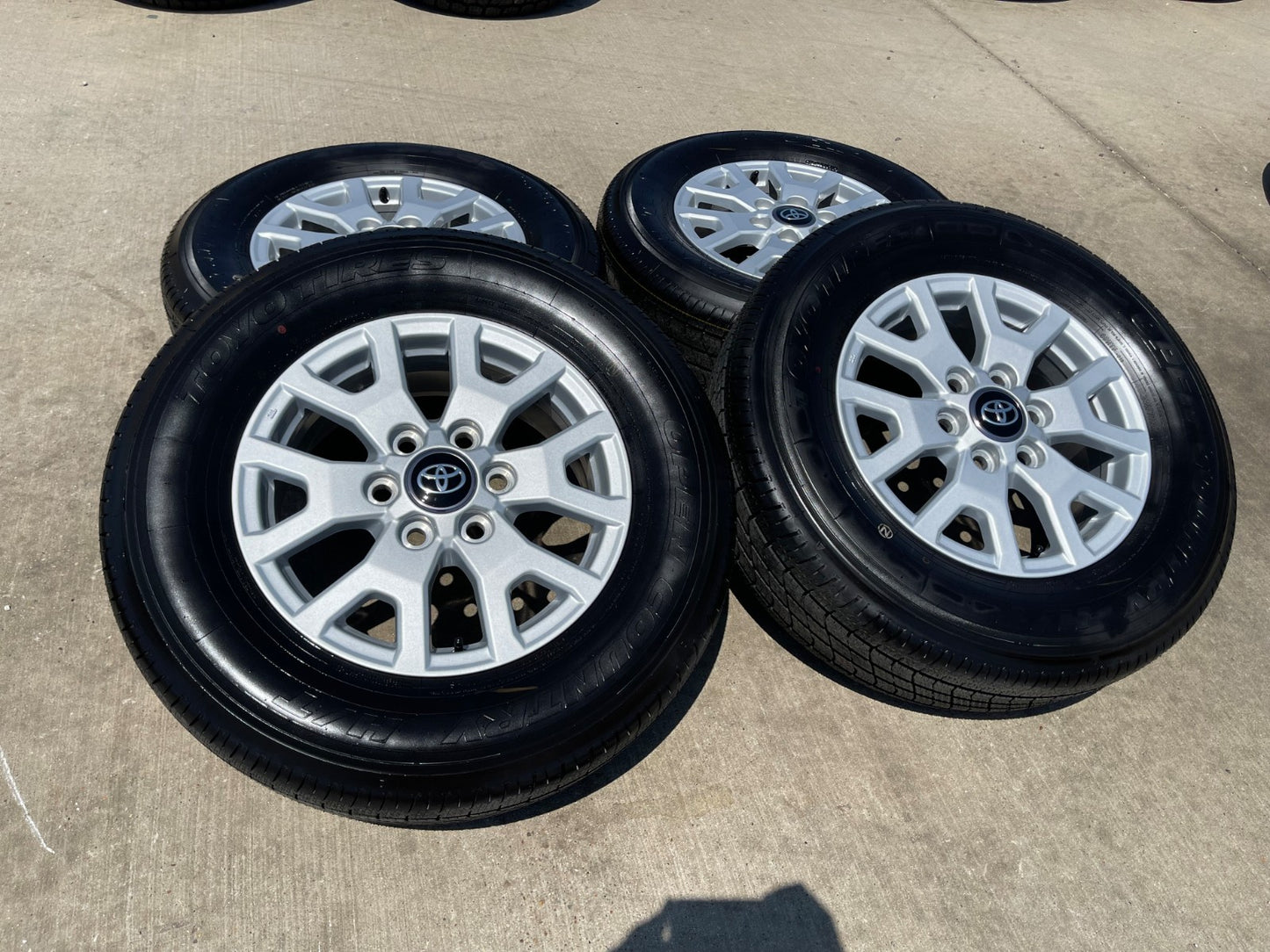17" Toyota Tacoma 4Runner TRD OEM 10637 94254 wheels rims SET TOYO NEW