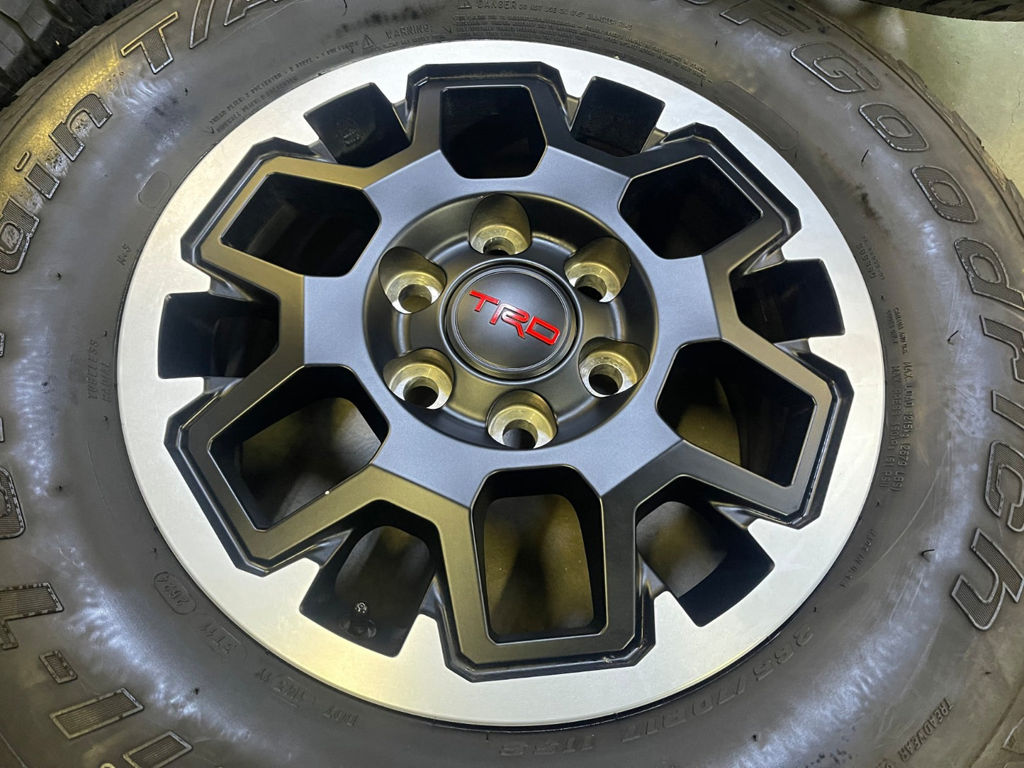 17" Toyota Tacoma 4Runner TRD OEM 10638 wheels rims 2024 2025 2026 2027 BFG A/T