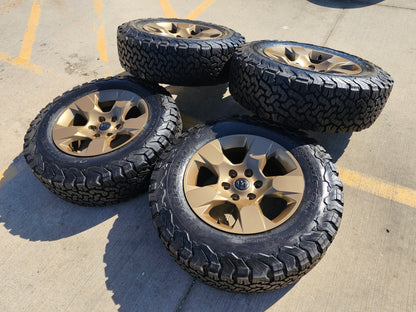 18" Ram 1500 OEM wheels rims Bronze 2669 Jeep Wagoneer 2025 2026 NEW BFG KO2