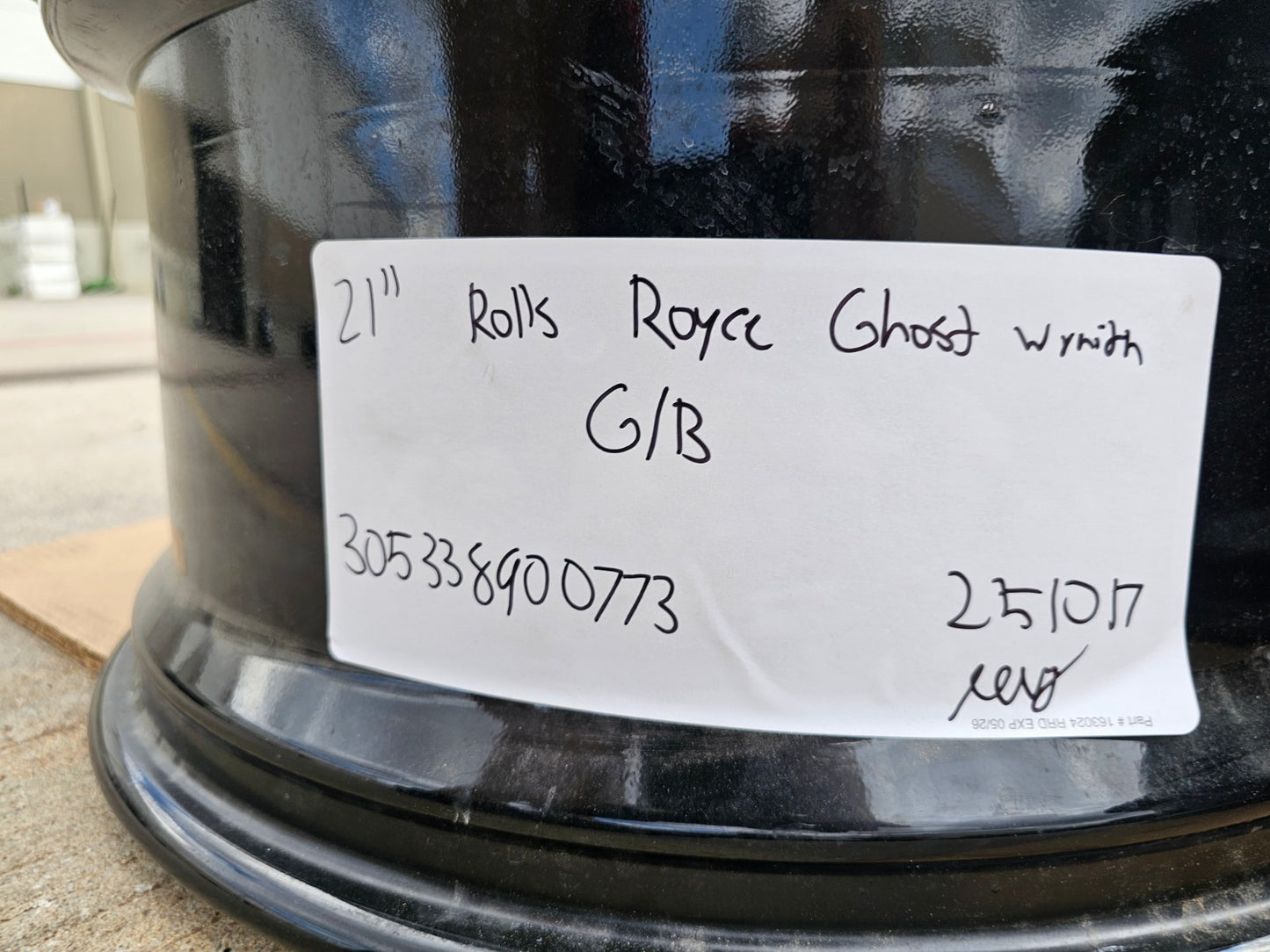 21" Rolls Royce Wraith Ghost Dawn OEM wheels rims 5x120