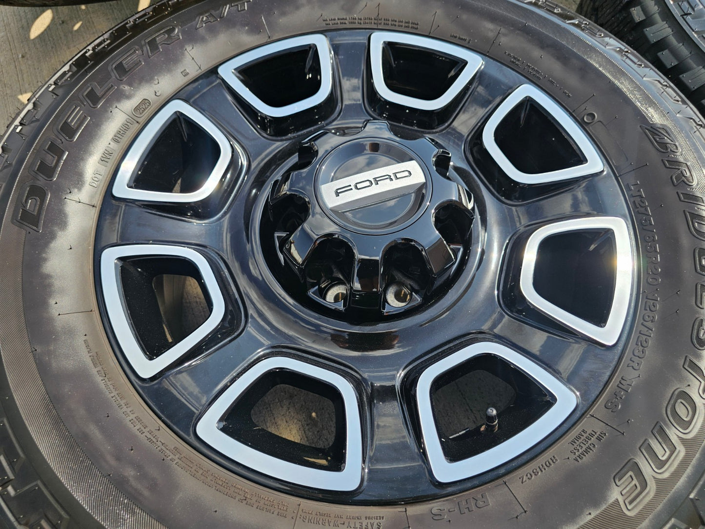 20" Ford F-250 F-350 OEM 10486 10301 Lariat Platinum SET wheels rims tires