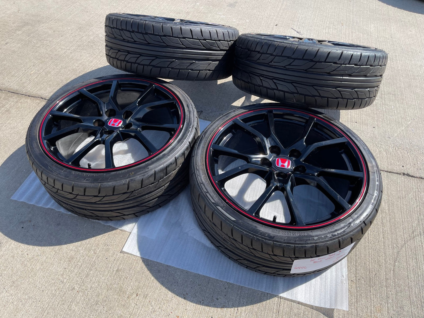20" Honda Civic Type R OEM wheels rims 63692 SET tires FITS 2015-2027