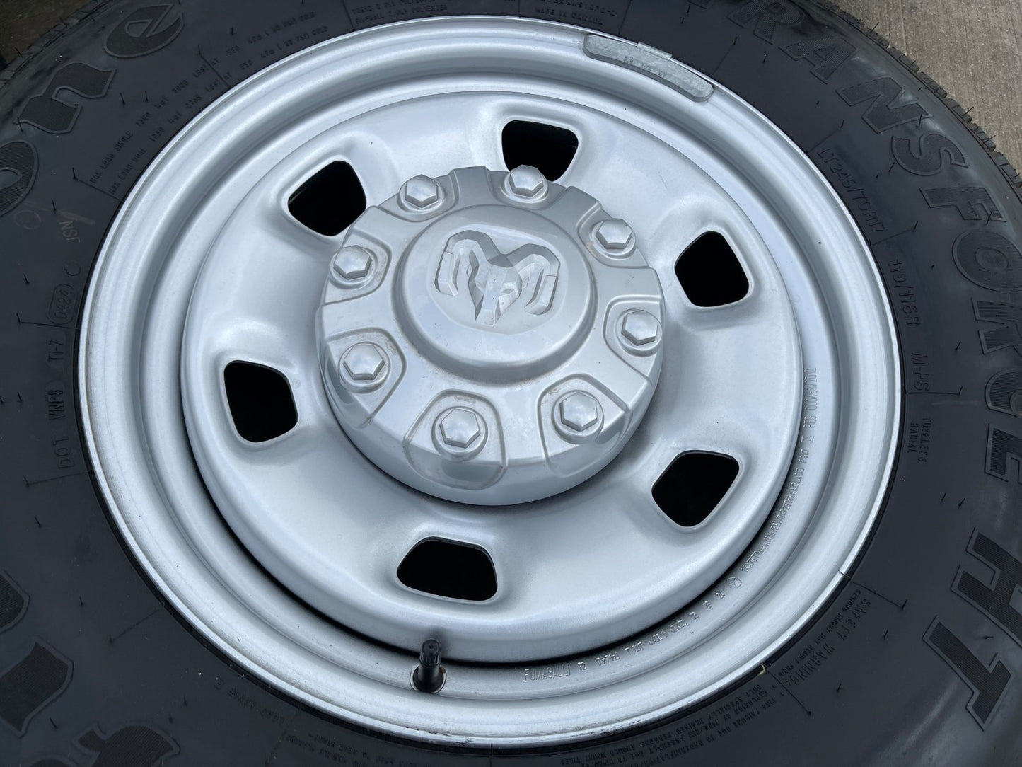 17" Ram 2500 3500 Laramie Power Wagon OEM 2497 wheels rims 2024 2025 2026 NEW