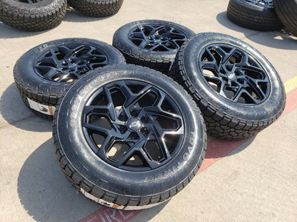 20" GMC Sierra Yukon AT4X Tahoe OEM 95369 wheels rims 2023 2024 2025 NEW
