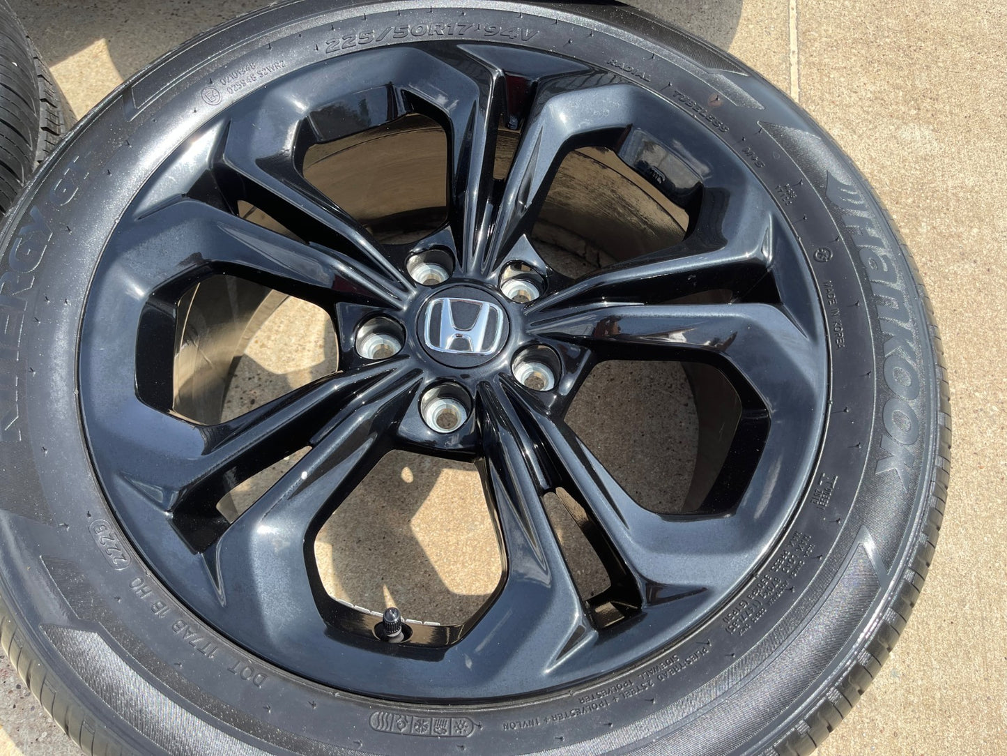 17" Honda Accord OEM Sport wheels rims 60306 HANKOOK 2024 2025 2026 2027 SET