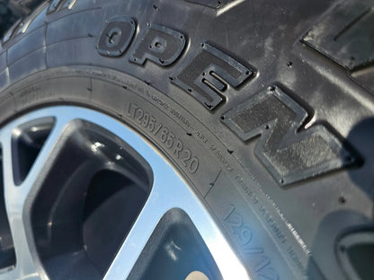 20" Ford F-250 F-350 OEM Lariat wheels rims 10292 tires TOYO 35"