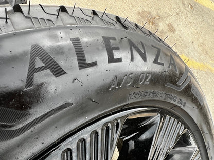 22" Lincoln Navigator OEM 10665 rims wheels BLACK LABEL 2026 2027 BRIDGESTONE