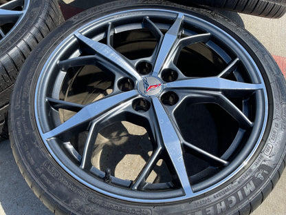 19" + 20" Chevy Corvette Z06 C8 OEM wheels rims 14011 14012 2023 2024 2025 NEW
