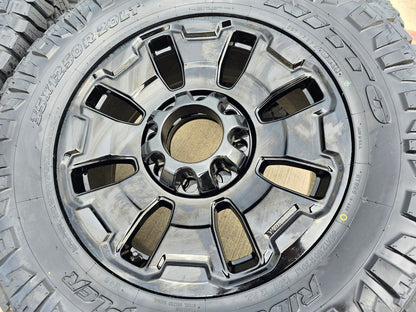 20" Ford F-250 F-350 OEM Limited Tremor 10487 wheels rims 2025 NITTO 35"