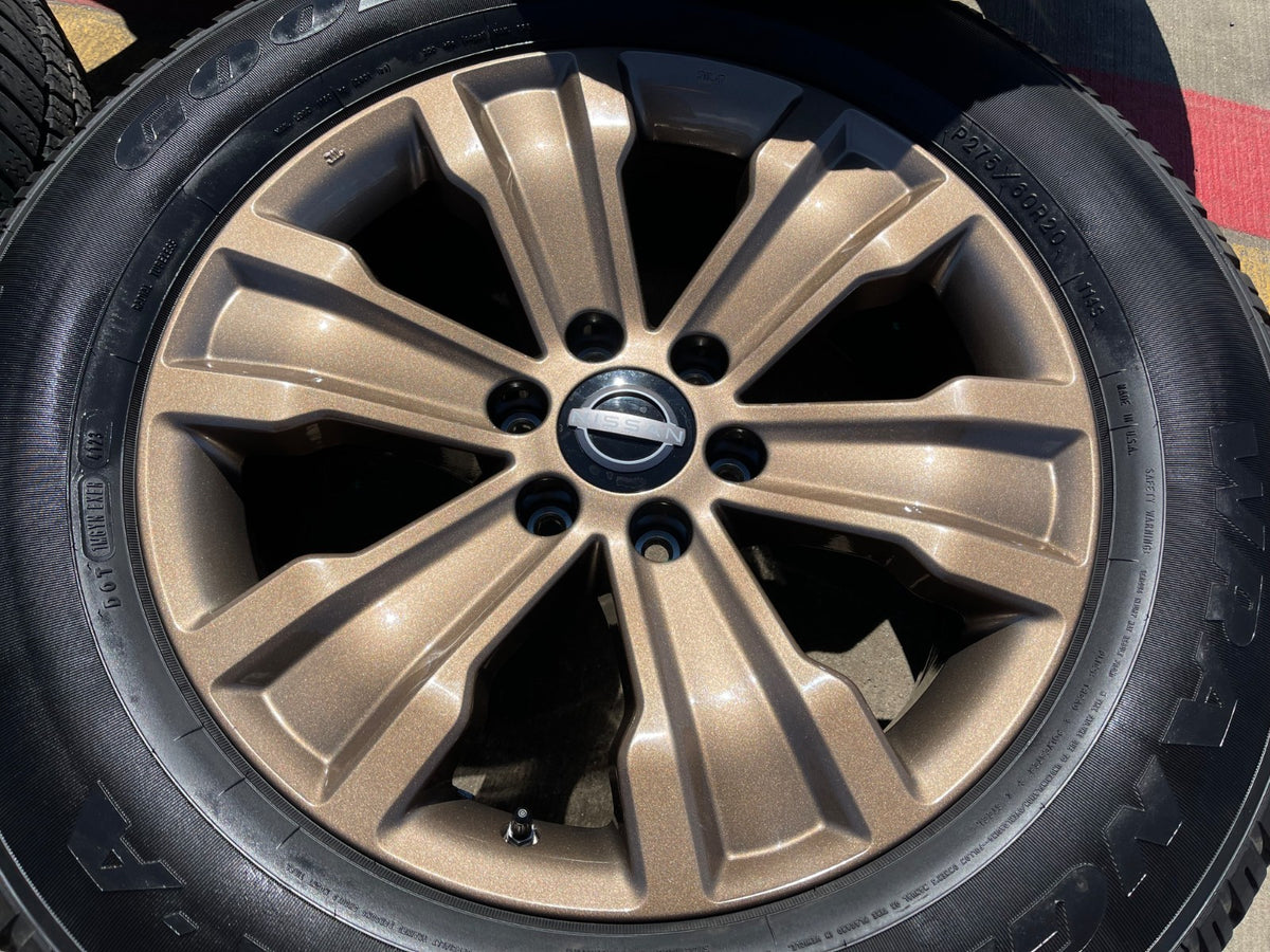 20" Nissan Titan Armada OEM 62753 wheels rims BRONZE 2023 2024 2025 2026 SET