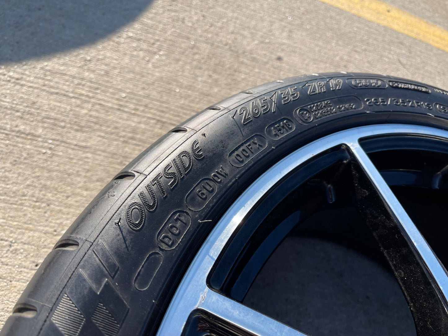19x9 19" Mercedes GT AMG OEM 85476 wheel rim FRONT 2016 2017 2018 2019 2020 2021