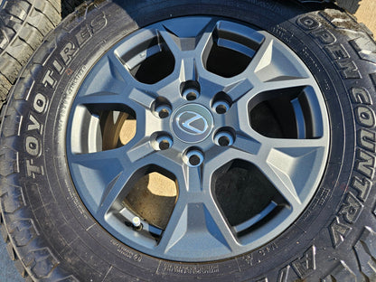 18" Lexus GX550 OEM wheels rims Toyota Land Cruiser Tundra Sequoia TOYO A/T3