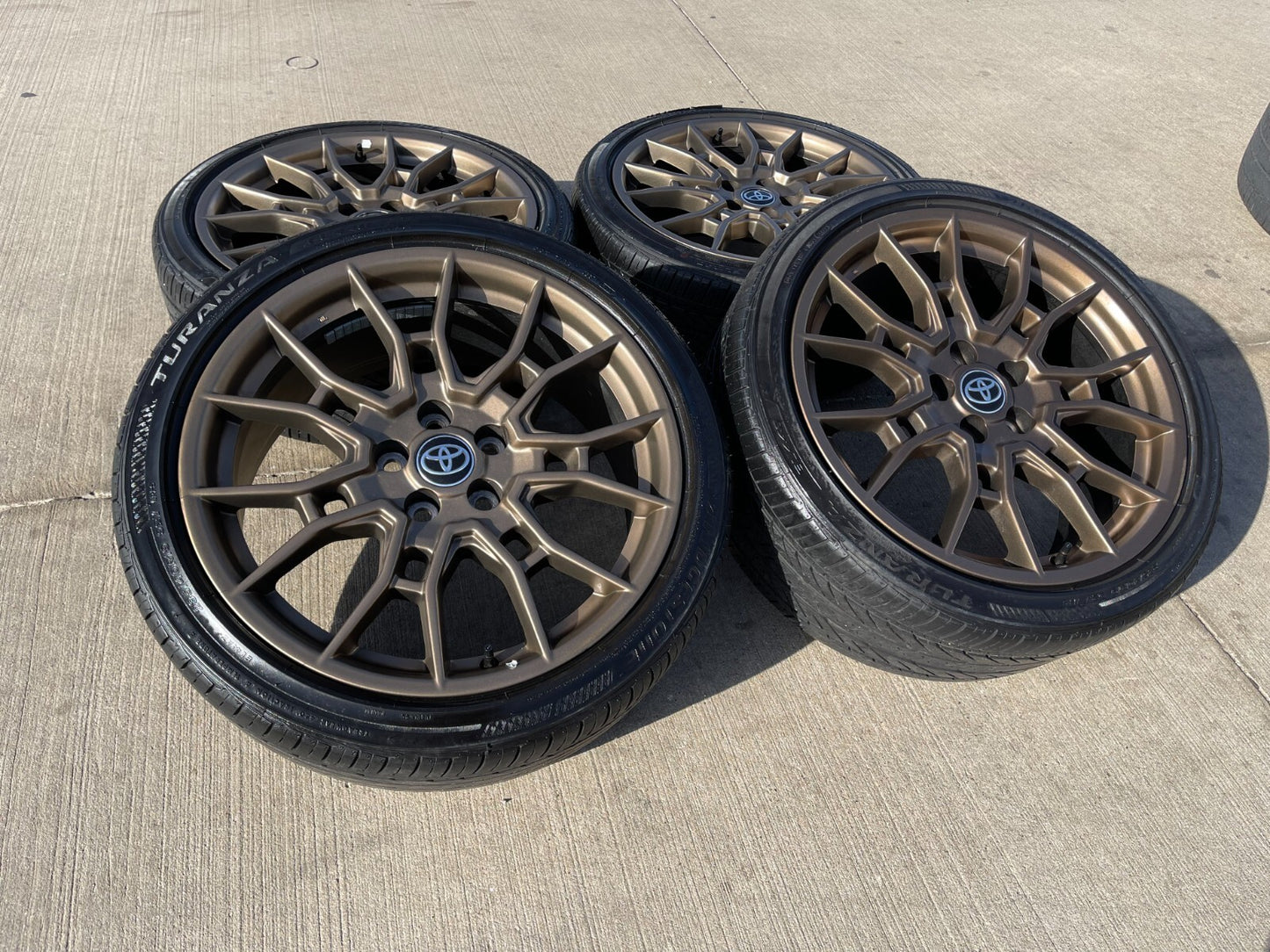 19" Toyota Camry OEM TRD Bronze wheels rims 75246 Avalon Lexus 2022 2023 2024