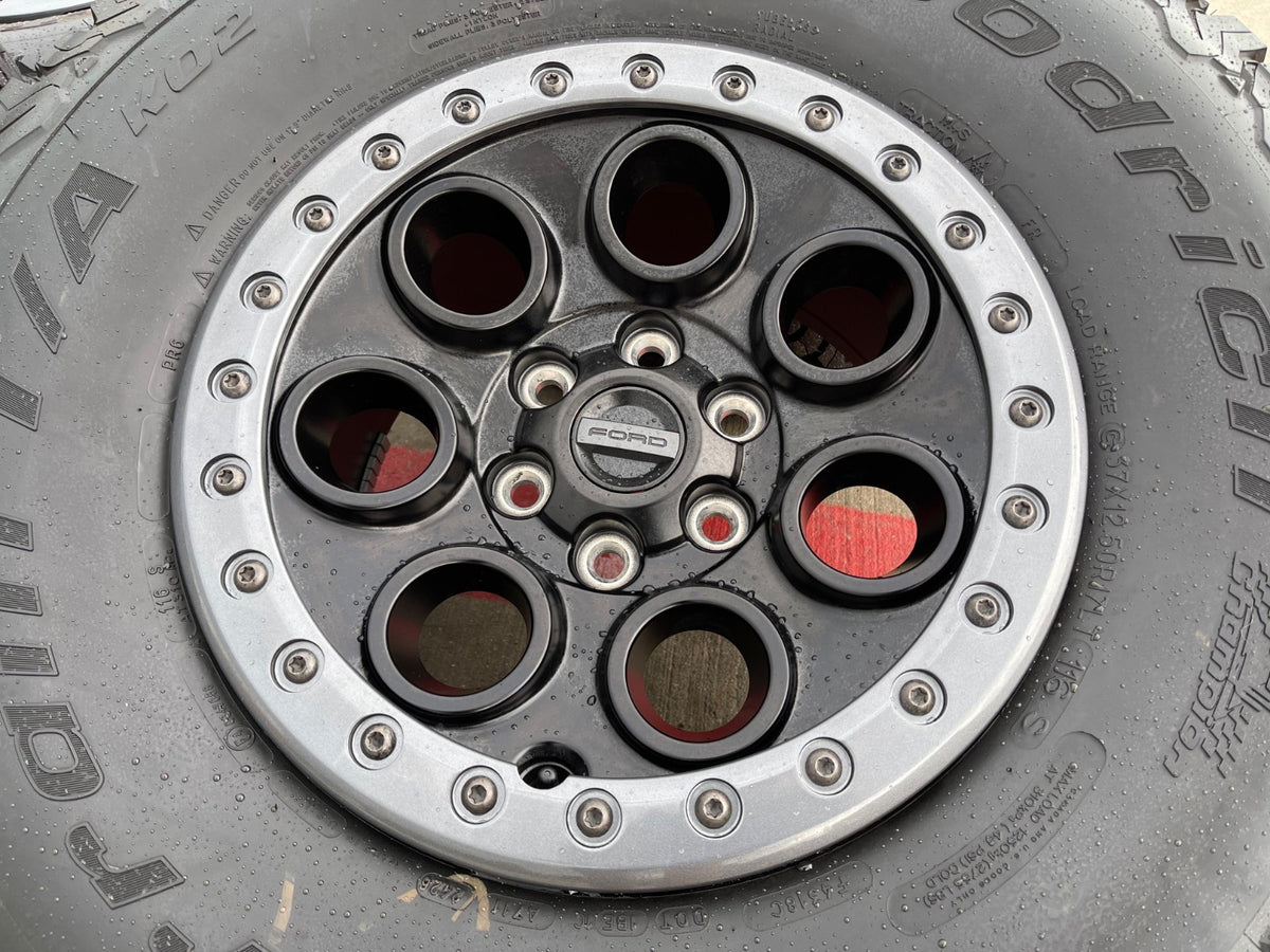 17" Ford F-150 Raptor OEM BEADLOCK 10612 rims wheels SET BFG KO2 37" NEW