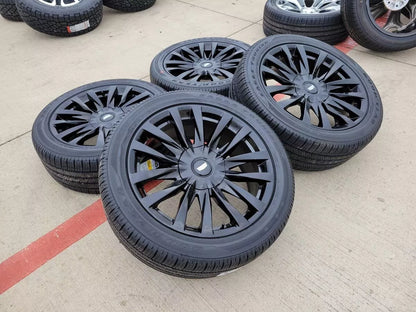 22" Cadillac Escalade OEM Black wheels rims 4873 95026 Tahoe Silverado NEW