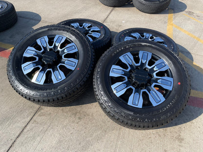 20" GMC Sierra DENALI 2500 3500 OEM wheels rims 5958 14138 Chevy DUELER A/T NEW