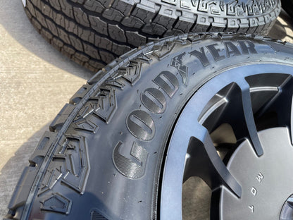 22" 22x10 Chevy Silverado Tahoe Suburban HARLEY DAVIDSON OEM wheels rims NEW 35"