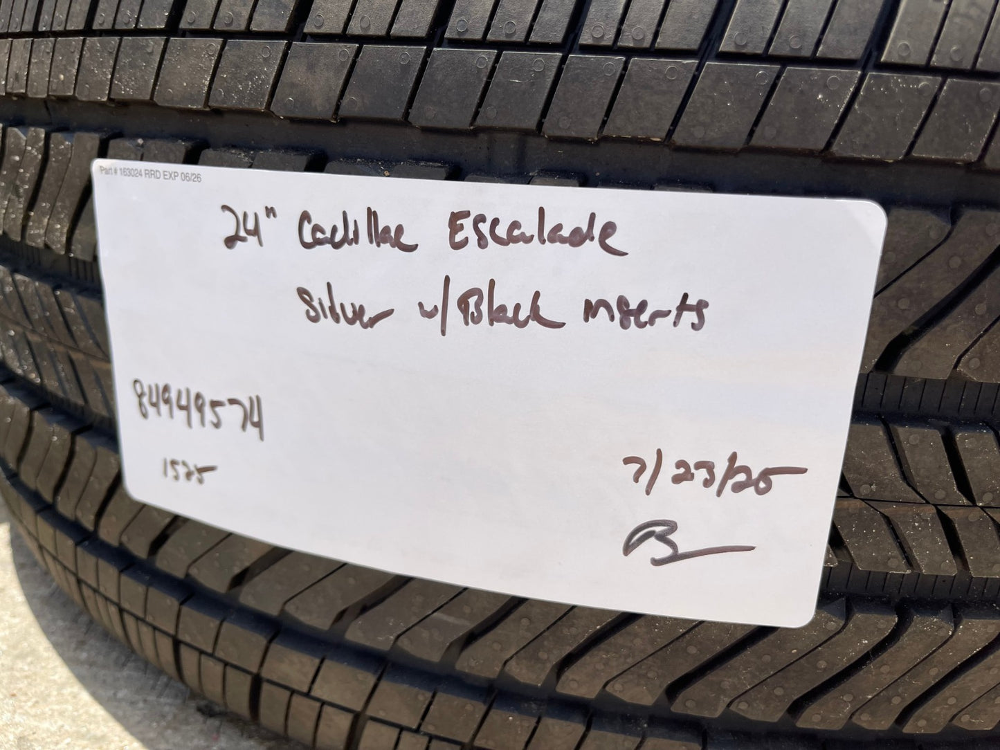 24" Chevy Tahoe Silverado OEM wheels rims SET Escalade 84949596 2025 2026 NEW