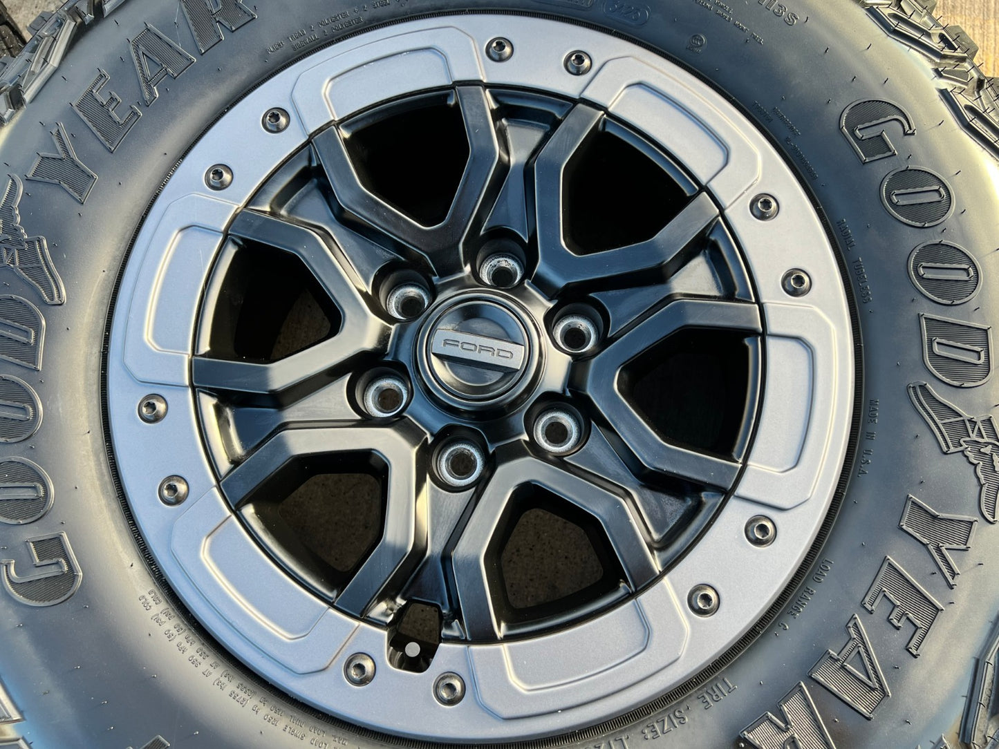 17" Ford Ranger Raptor Beadlock wheels rims Bronco 2024 2025 2026 2027 NEW