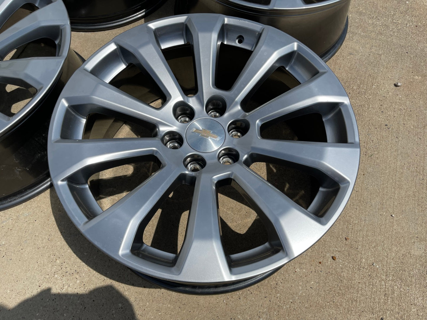 22" Chevy Silverado High Country OEM 5922 wheels rims Tahoe SET 2025 2026 2027