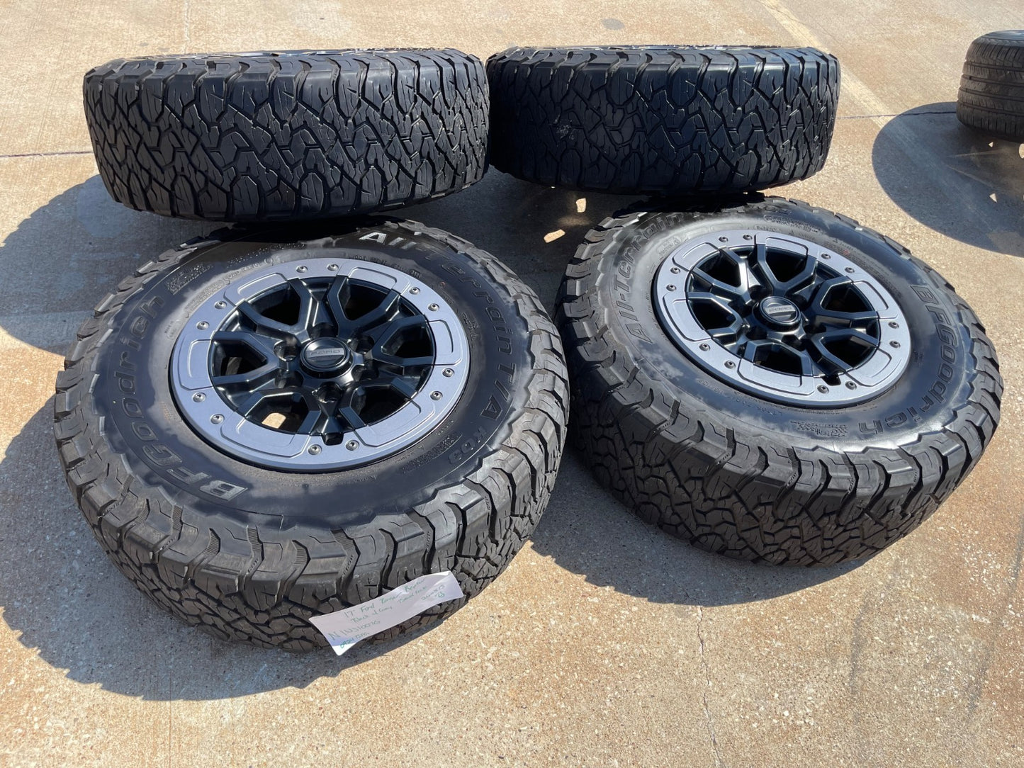 17" Ford Ranger Raptor Beadlock wheels rims Bronco 2024 2025 2026 2027