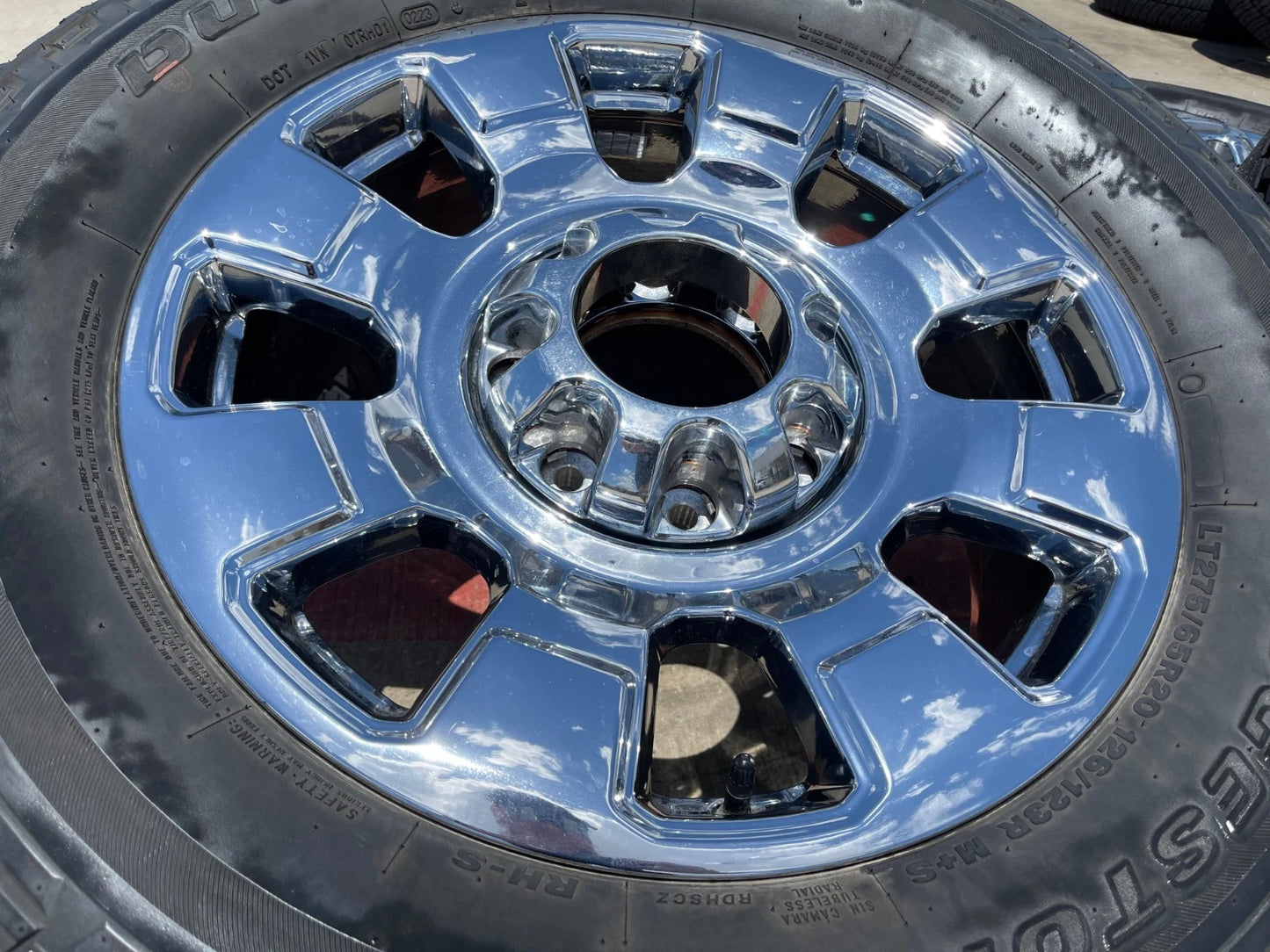 20" Ford F-250 F-350 OEM chrome Lariat wheels rims 10295 25085 10552 2024 2025