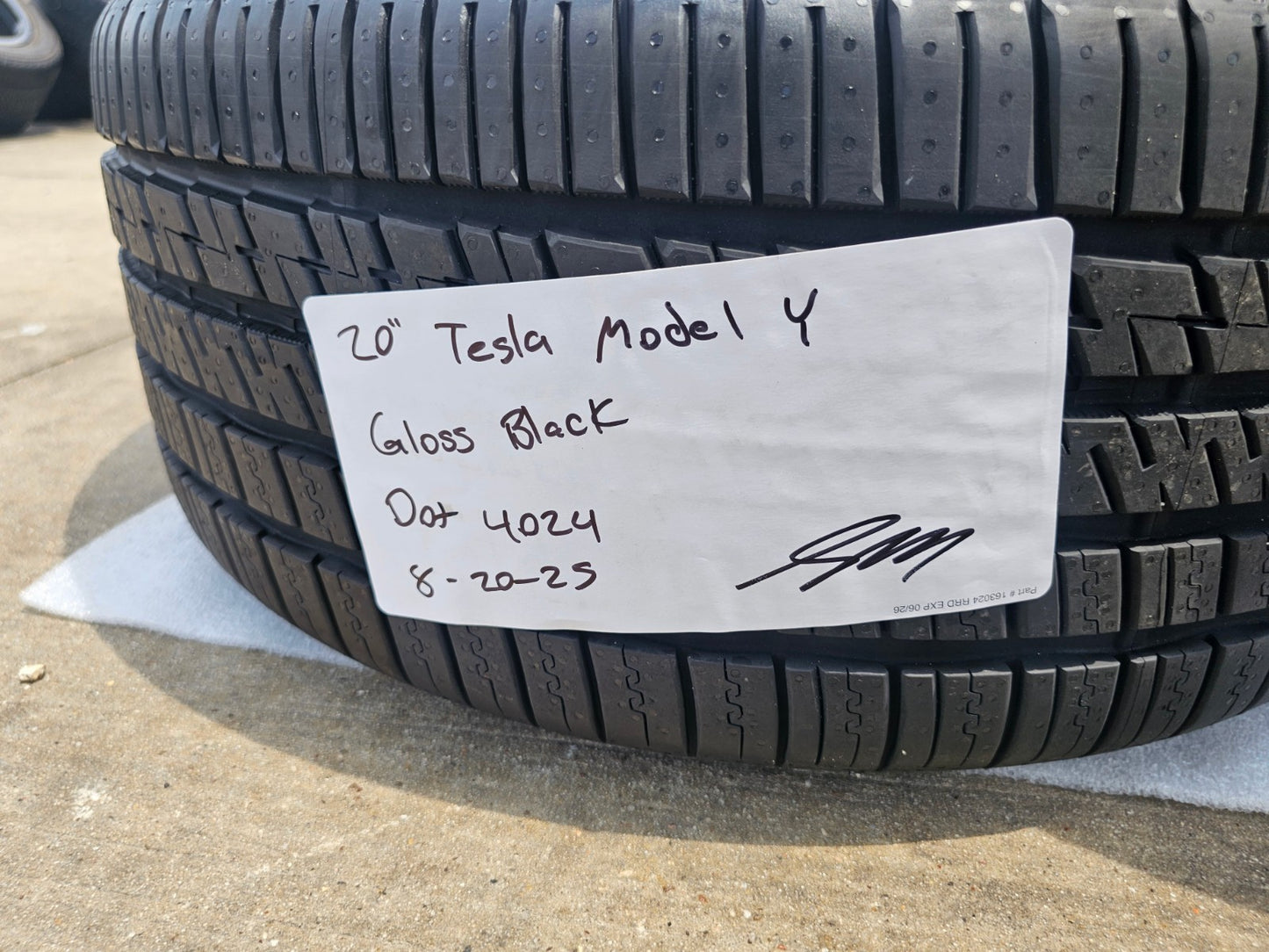 20" Tesla Model 3 OEM Uberturbine wheels rims tires 2021 2022 2023 2024 2025 NEW