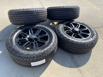 20" Toyota Tundra PLATINUM OEM 75159 SET wheels rims 5x150 tires GOODYEAR AT SET