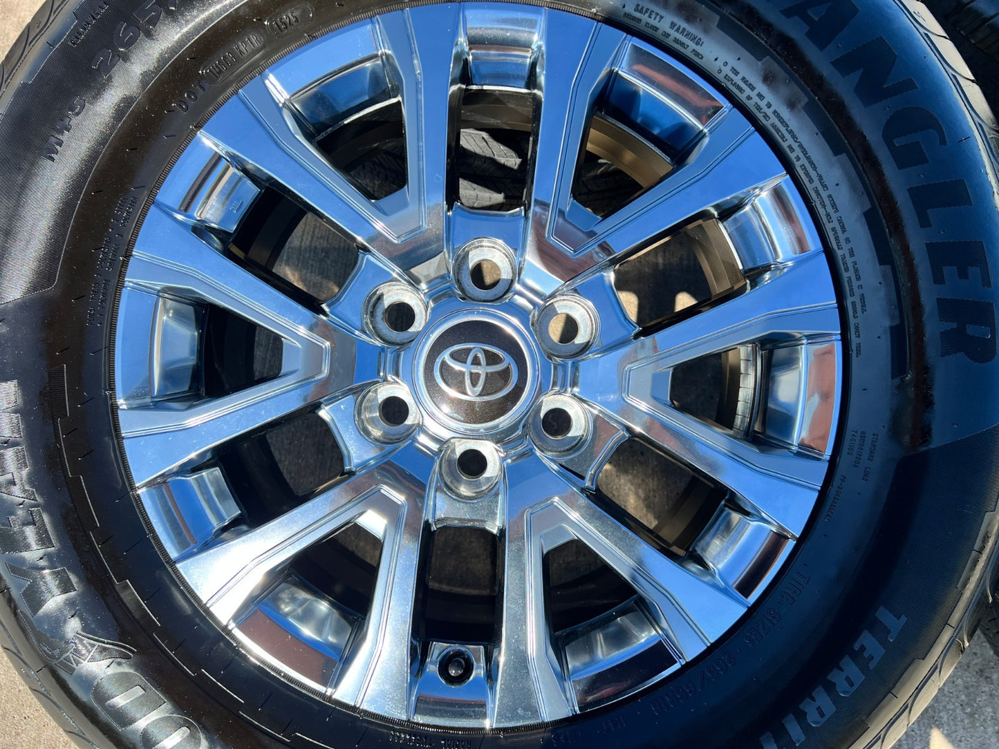 18" Toyota Tacoma LIMITED OEM chrome wheels rims 4260 4Runner 2024 2025 2026