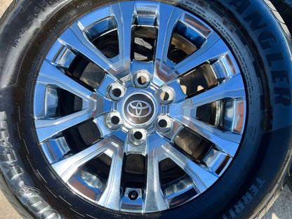 18" Toyota Tacoma LIMITED OEM chrome wheels rims 4260 4Runner 2024 2025 2026