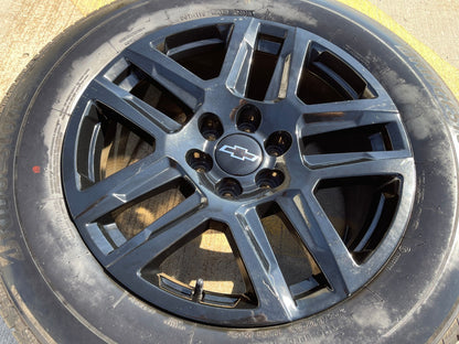 (1) 20" Chevy Silverado Tahoe Suburban ZR2 OEM 5913 wheel rim spare BRIDGESTONE