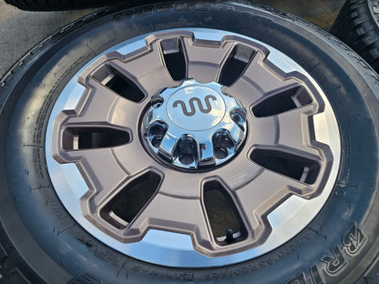 20" Ford F-250 F-350 OEM KING RANCH tan wheels rims 10487 2024 2025 NEW