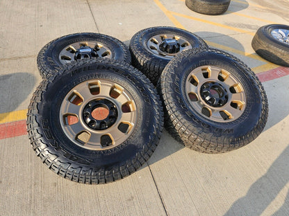18" Ford F-250 F-350 OEM TREMOR Bronze rims wheels 10482 35" NEW