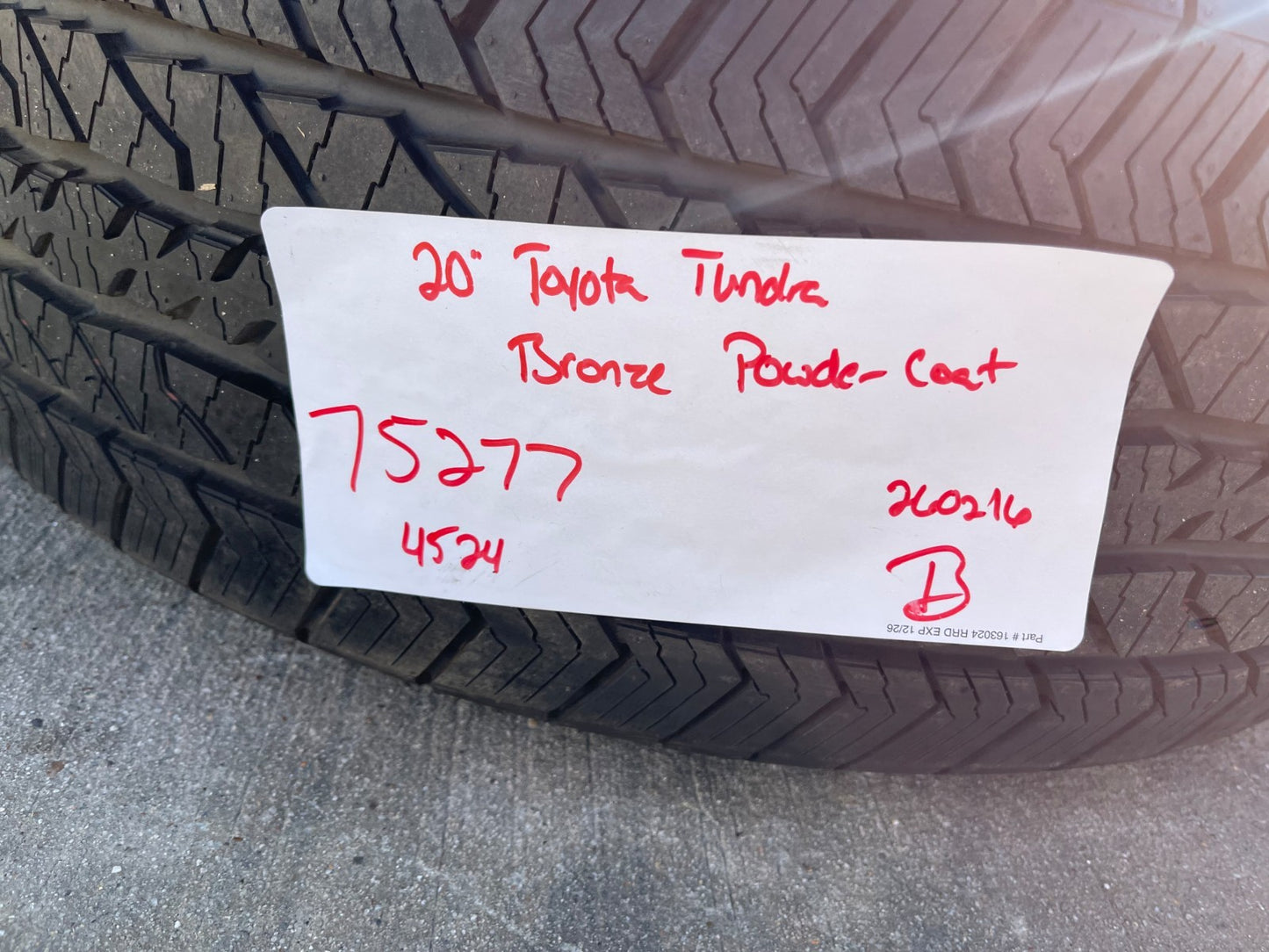 20" Toyota Tundra TSS TRD OEM wheels rims BRONZE 95359 Sequoia 75277 NEW