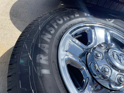 18" Dodge Ram 2500 3500 STEEL chrome OEM 2473 wheels rims SET FIRESTONE NEW