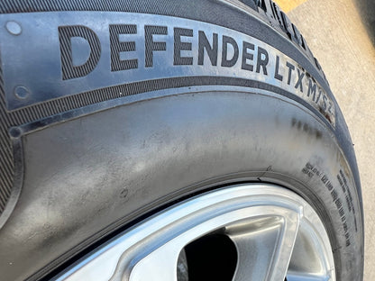 20" GMC Sierra Yukon DENALI OEM wheels rims 5699 5644 MICHELIN DEFENDER LTX M/S2