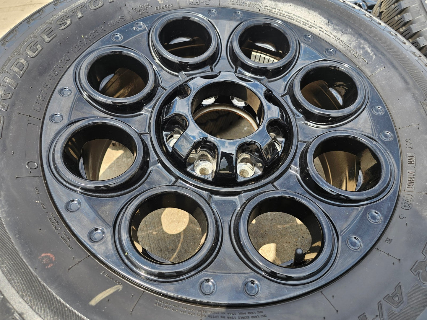 20" Ford F-250 F-350 OEM TREMOR wheels rims SET 10299 10484 BRINDGESTONE SET