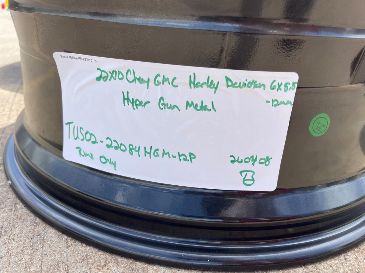 22" 22x10 Chevy Silverado Tahoe Suburban HARLEY DAVIDSON OEM wheels rims