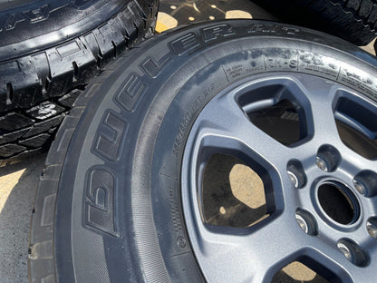 17" Ford Bronco Big Bend wheels rims 10384 OEM Ranger SET BRIDGESTONE A/T