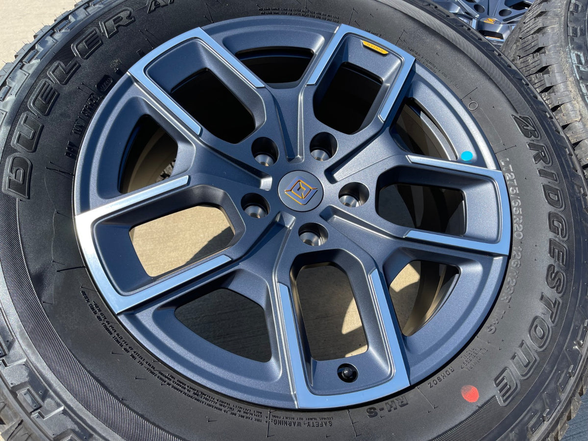 20" Rivian R1T R1S OEM wheels rims tires 2022 2023 2024 2025 2026 2027 NEW