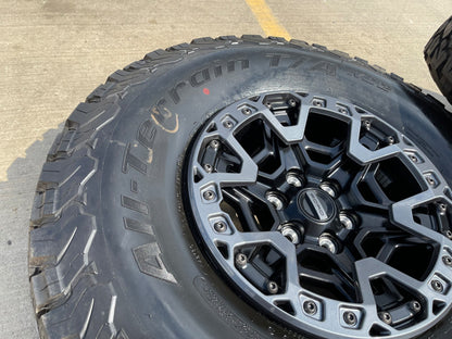 17" Ford F-150 Raptor R OEM BEADLOCK rims wheels BFG 37" tires 2026 2027 NEW