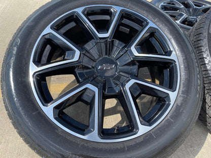 22" Chevy Tahoe Suburban RST OEM 14035 wheels rims Silverado SET 2025 2026 2027