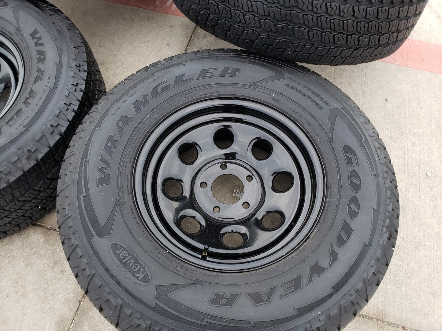 16x7 Aftermarket Jeep Wrangler wheels rims 5x127 5x5 2013 2014 2015 2016 2017