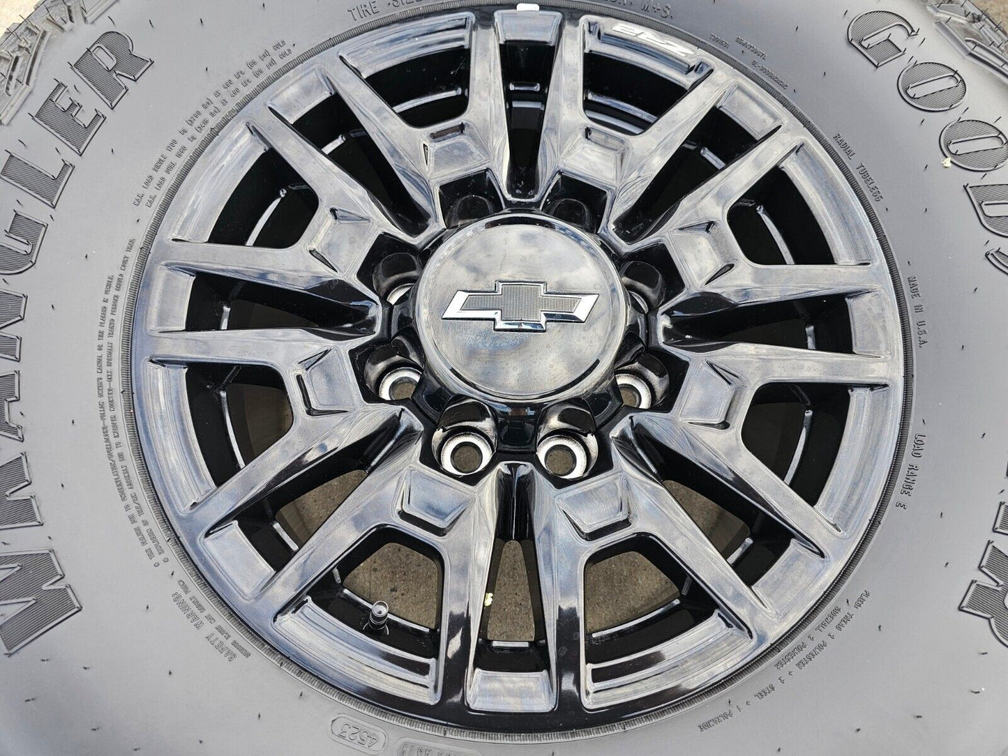 NEW 18" Chevy Silverado ZR2 Trail Boss 2500 OEM wheels rims # 14122 2011-2027