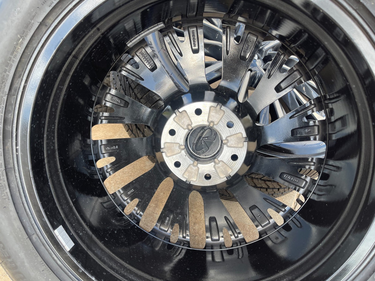 22" Infiniti QX80 QX56 Nissan Titan Armada OEM 94238 wheels rims 2026 2027 NEW