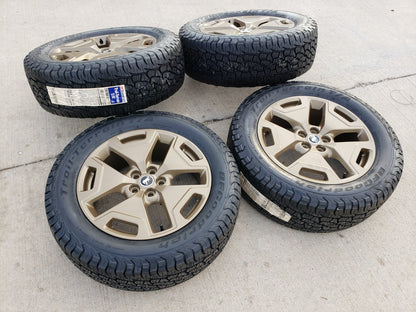18" Ford Maverick Bronco Sport HERITAGE OEM rims wheels 95020 10328 BRONZE NEW