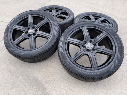 22" Toyota Tundra Sequoia OEM wheels rims 75282 Land Cruiser GX550 PIRELLI NEW