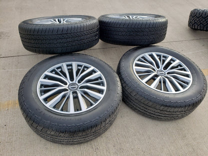 20" Nissan Titan Armada Infiniti QX80 OEM 62858 wheels rims 2023 2024 2025 2026
